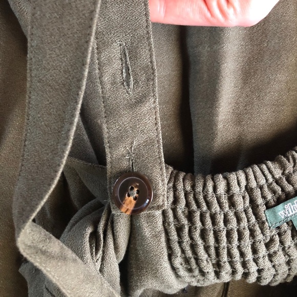 SOLD Wild Fable Button Up Wide Leg Jumpsuit - Picture 6 of 8